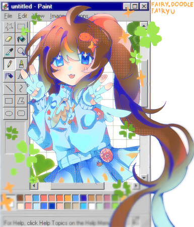 drawing of my persona